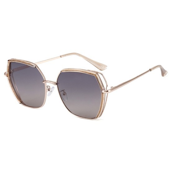 Ochelari de Soare Polarizati - Techsuit (9768) - Chanpagne / Gray