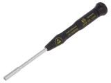 Șurubelniță de Precizie C.K Xonic ESD HEX 3.2mm, Lamă Oțel Crom-Vanadiu-Molibden, 60mm