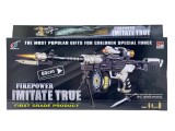 Pusca de jucarie Firepower cu lumini si sunete - 60 cm