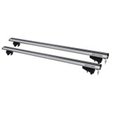 Bare transversale Menabo Lince Silver pentru bare longitudinale integrate