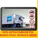 GPS Auto Navigatie ecran 7&quot; AUTO,GPS TIR GPS CAMION HARTI IGO FULL EUROPA 2024