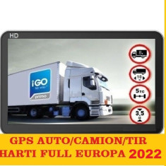 GPS Auto Navigatie AUTO, TAXI,GPS TIR,GPS CAMION, GPS IGO PRIMO Full EUROPA 2022