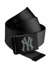 MLB Premium Black Woven Belt Single MasterDis ONE SIZE EU foto