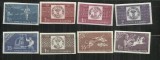 ROMANIA 1958 - CENTENARUL MARCII POSTALE (NEDANTELAT), MNH - LP 463a