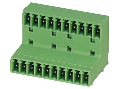 Conector deconectabil 3 pini, 3,81 mm foto