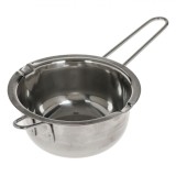 Bol pentru Bain-Marie, 600ml, Otel Inoxidabil, Maner, Inel De Suspendare, Gura De Scurgere, Oem