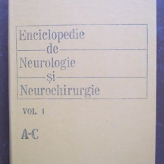 ENCICLOPEDIE DE NEUROLOGIE SI NEUROCHIRURGIE VOL 1 A-C LIVIU POPOVICIU