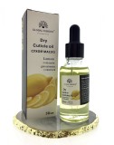 Ulei uscat pentru cuticule cu pipetă, aromă de lăm&acirc;ie, Global Fashion, 30 ml