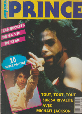 Revista America, America - Numar special Prince + 20 postere (lb. franceza) foto