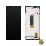 Display cu Touchscreen Xiaomi Redmi 12 cu Rama Negru Service Pack 560002M19A00