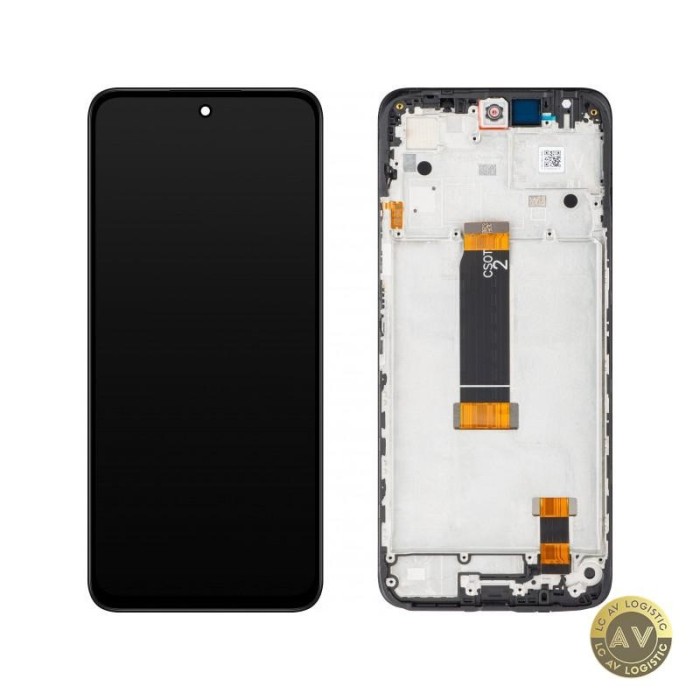 Display cu Touchscreen Xiaomi Redmi 12 cu Rama Negru Service Pack 560002M19A00