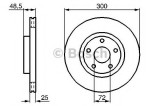 Disc frana MAZDA 5 (CW) (2010 - 2016) BOSCH 0 986 479 183