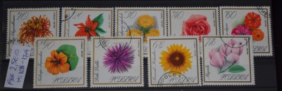 TS23 - Timbre serie Polonia - 1966 Flora -flori foto
