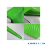 Folie carbon 3d verde latime 1.27mx1m Alta marca Alt model #7