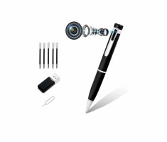 Camera Anviker Spy Pen Camera ascunsa 1080P NEGRU - RESIGILAT foto