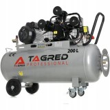 Compresor aer comprimat 200L 230V 5.6CP 650L min 3 cilindri + regulator dezumidificator (TA326B), Tagred