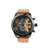 Cumpara ieftin Ceas de mana barbati elegant, business, curea de piele Matteo Ferari - MF8243LTHMARONEGRU