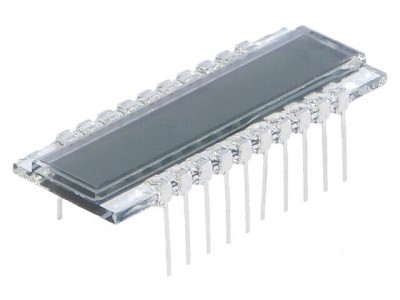 Afișaj LCD 7 segmente STN 8 digiți -40&amp;deg; p&amp;acirc;nă la 90&amp;deg;C foto