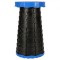 Scaun telescopic pliabil, pentru camping sau pescuit diametru 24.5 cm albastru