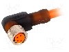 Conector M8, 4 pini, clasa etanseitate {{Clasa etan&amp;#351;eitate}}, LUMBERG AUTOMATION - 11331 RKMWV 4-07/5 M