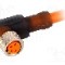Conector M8, 4 pini, clasa etanseitate {{Clasa etan&amp;#351;eitate}}, LUMBERG AUTOMATION - 11331 RKMWV 4-07/5 M
