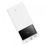 Baterie Externa Baseus Star Lord, 20000mAh, 30W, QC + PD, 1 x USB-C - 2 x USB-A, Alba P10022904213-00