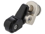Cap de Propulsie Manetă 22mm cu Rola Plastic 14mm