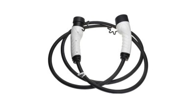 VHBW Cablu de &amp;icirc;ncărcare pentru mașină electrică, hibridă plug-in - Cablu tip 2 la tip 2, trifazat, 16 A, 11 kW, 3 m foto