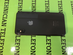 Carcasa completa iPhone X originala Apple black foto