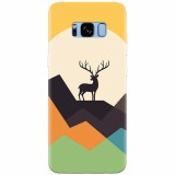 Husa silicon pentru Samsung S8, Abstract Deer