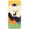 Husa silicon pentru Samsung S8 Plus, Abstract Deer