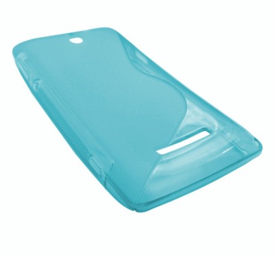 Husa silicon S-line albastra pentru Sony Xperia E (C1505) / Sony Xperia E Dual Sim (C1605) foto