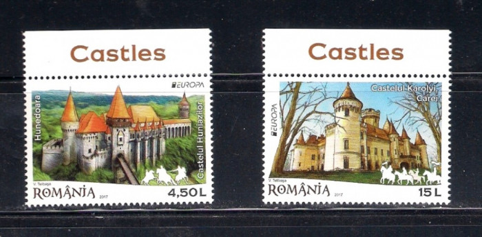 ROMANIA 2017 - EUROPA 2017 -CASTELE - LP 2142