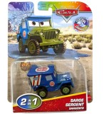 Masinuta Disney Cars Sarge Sergent Schimba Culoarea Color Changers Scara 1:55