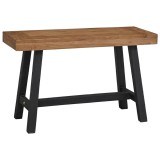 vidaXL Bancă, 110 cm, lemn masiv de tec 340743