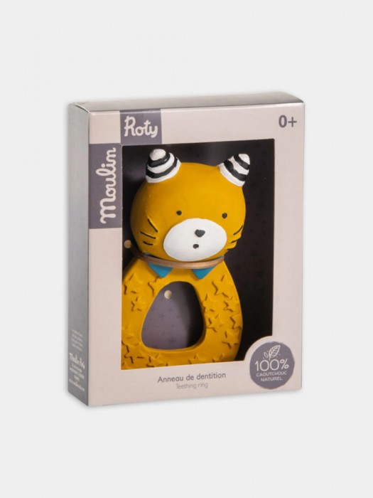 Jucarie gingivala Pisica Lulu Moulin Roty
