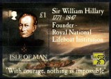 Isle of Man 1998 - Sir William Hillary, vapor, colita neuzata