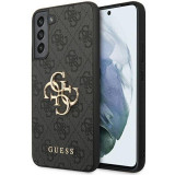 Guess Husa PU 4G Metal Logo Samsung Galaxy S23 Plus Gri