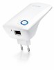 Range Extender TP-Link TL-WA850RE, N300, 300Mbps, Wi-Fi, 2.4GHz, Alb, Antena Interna, Port RJ45
