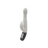 TITANZ 8.5" SILICONE RECHARGEABLE VIBRATOR IN IVORY WHITE_B15O25_4