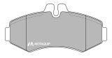 MOTAQUIP LVXL553 set placute frana,frana disc