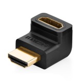 Adaptor HDMI Unghi Sus (Negru) Upgreen 20110