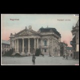 Carte poștală veche Oradea &ndash; Szigligeti Szinh&aacute;z (Teatrul Szigligeti ) &ndash; 1911