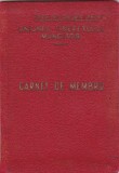 AMS @ - CARNET DE MEMBRU - UNIUNEA TINERETULUI MUNCITOR, 1955