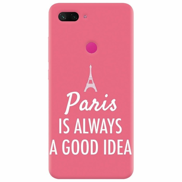 Husa silicon pentru Xiaomi Mi 8 Lite, Paris Is Always A Good Idea