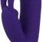 Vibrator Intense Susy, 7 Moduri Vibratii, 3 Setari Pulsatorii, Silicon, USB, Mov, 18.8 cm