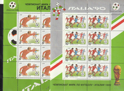 CM de fotbal Italia 90 ,URSS. foto