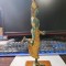Statueta vintage Buda dansand