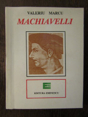 MACHIAVELLI - VALERIU MARCU foto