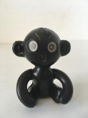 * Jucarie veche figurina african Winky Blinky, anii &amp;#039;60, Hong Kong, 6 cm foto